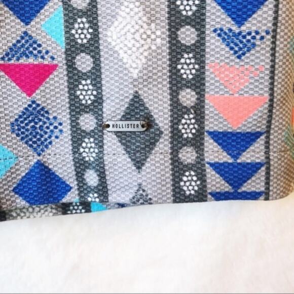 Hollister Grey Aztec Patterned Skirt - Picture 5 of 6